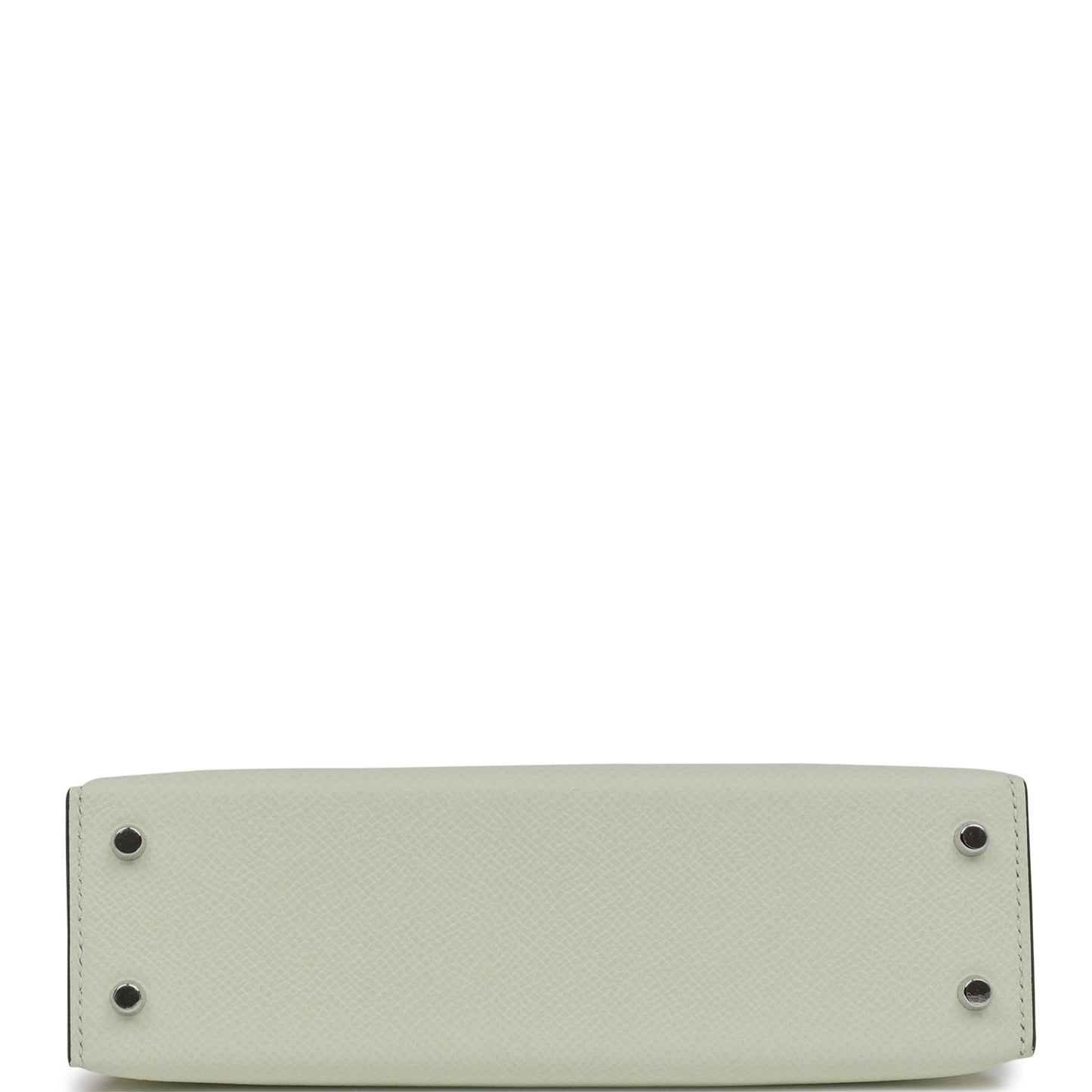 Hermes Kelly 20 Sellier Vert Fizz Epsom Palladium Hardware