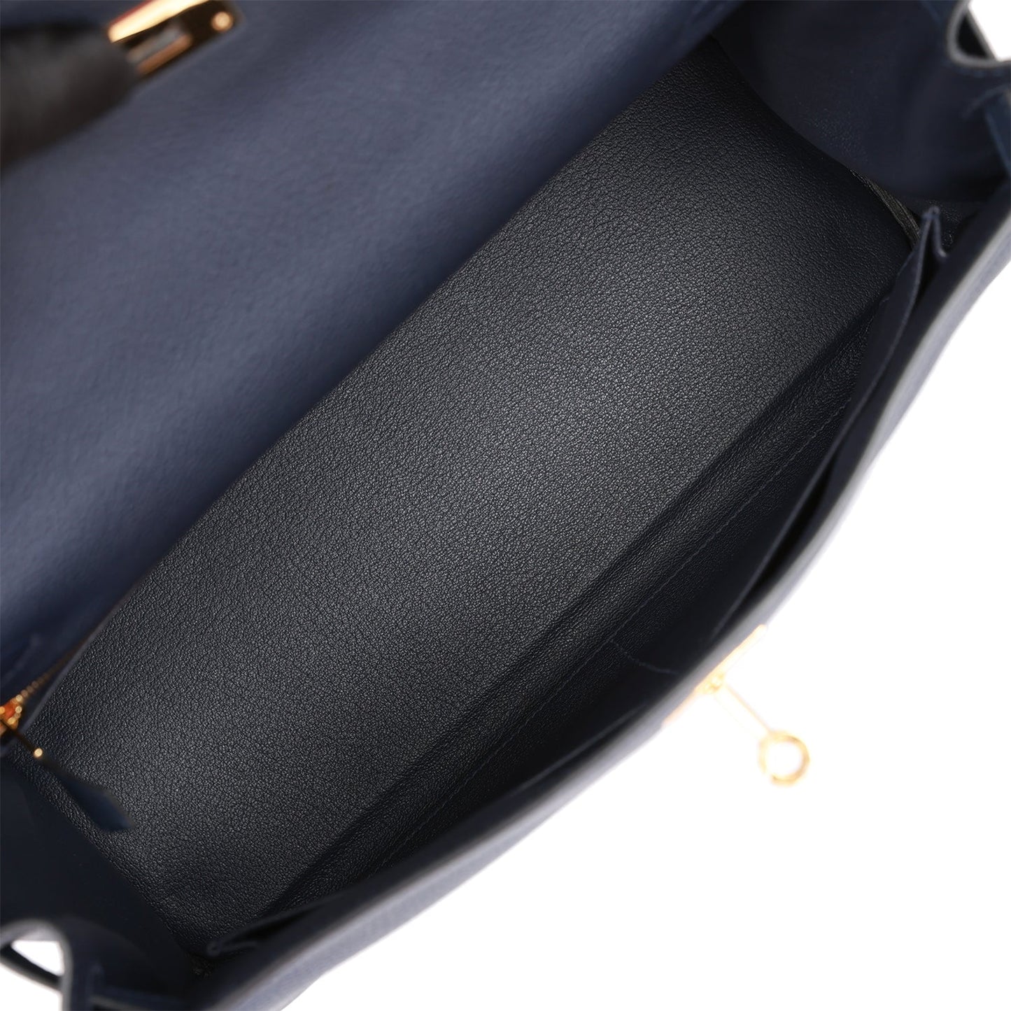 Hermes Kelly 32 Retourne Bleu Nuit Togo Gold Hardware