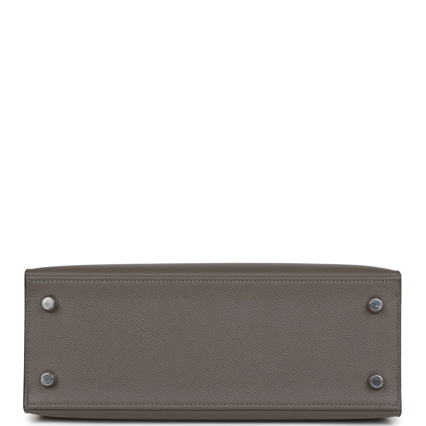 Hermes Kelly 25 Sellier Gris Meyer Epsom Palladium Hardware