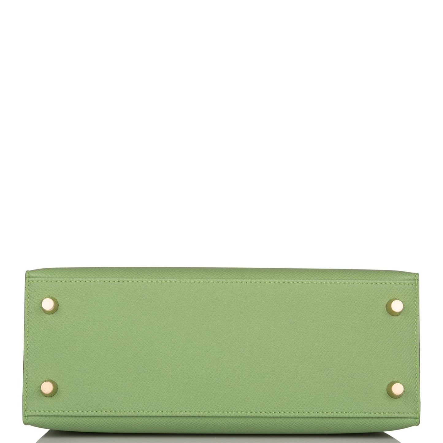 Hermes Kelly 25 Sellier Vert Criquet Epsom Gold Hardware