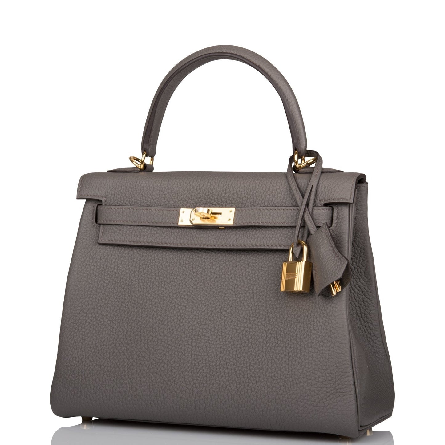 Hermes Kelly 25 Retourne Etain Togo Gold Hardware - Deposit 2 for Zl