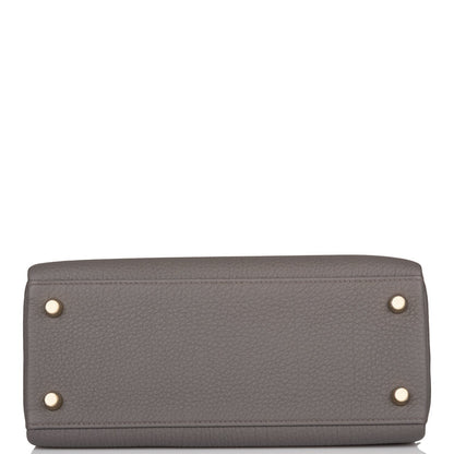 Hermes Kelly 25 Retourne Etain Togo Gold Hardware - Deposit 2 for Zl