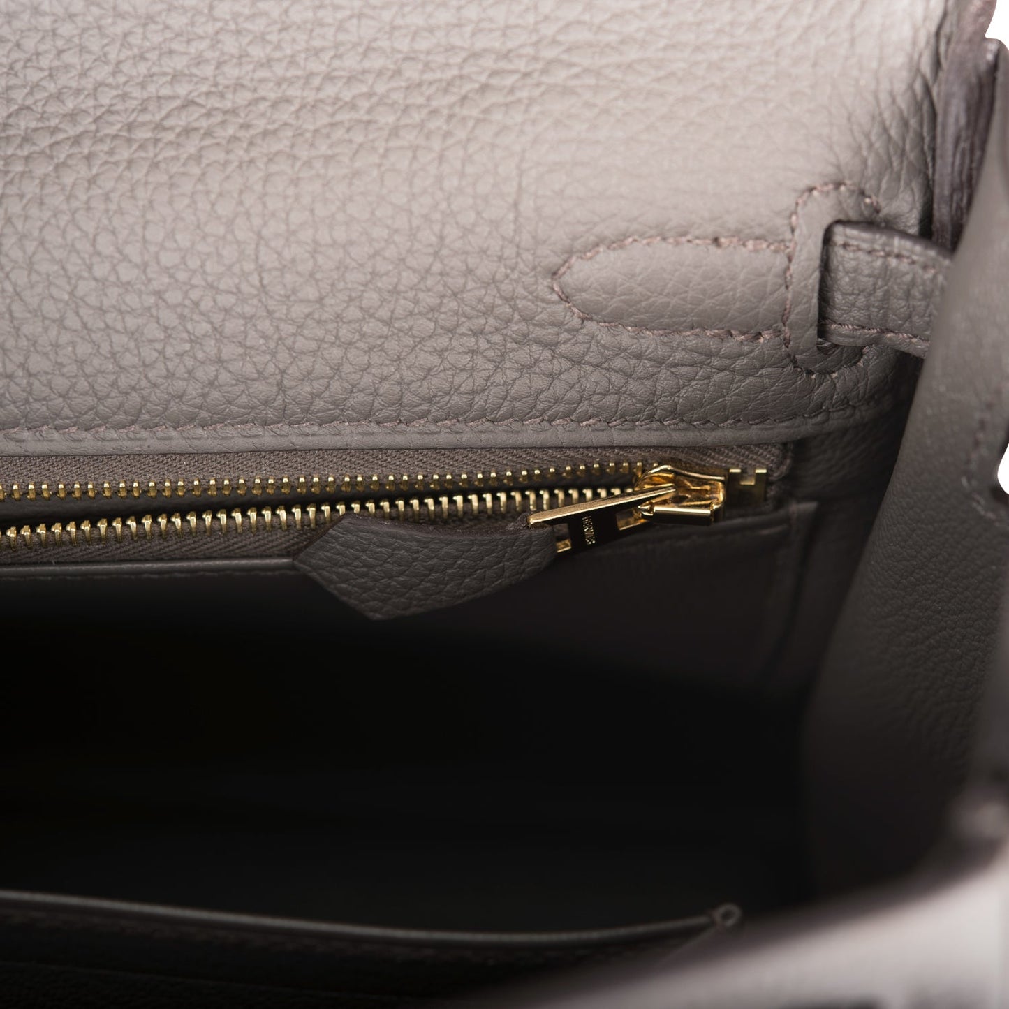 Hermes Kelly 25 Retourne Etain Togo Gold Hardware - Deposit 2 for Zl