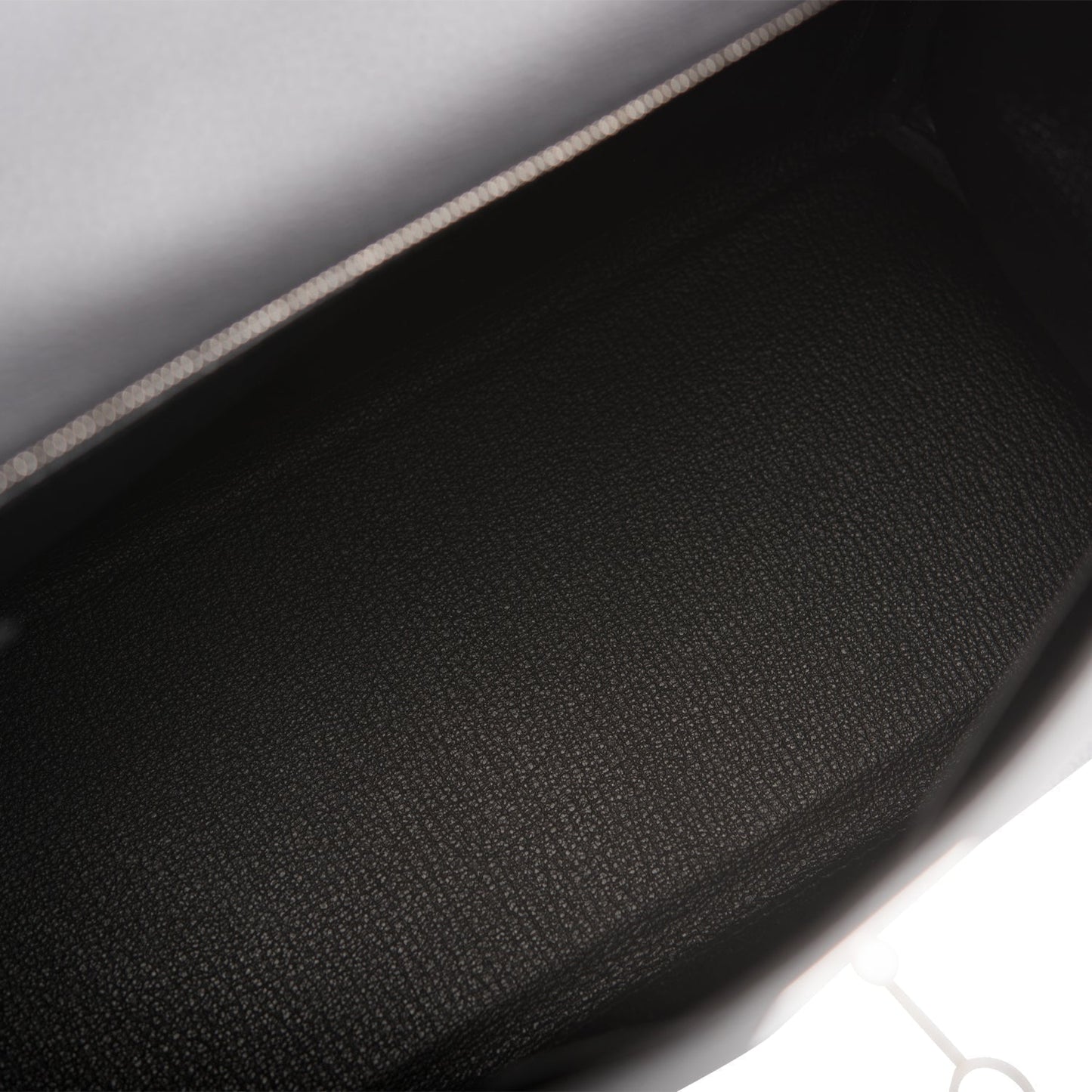 Hermes Kelly 28 Retourne Black Togo Palladium Hardware
