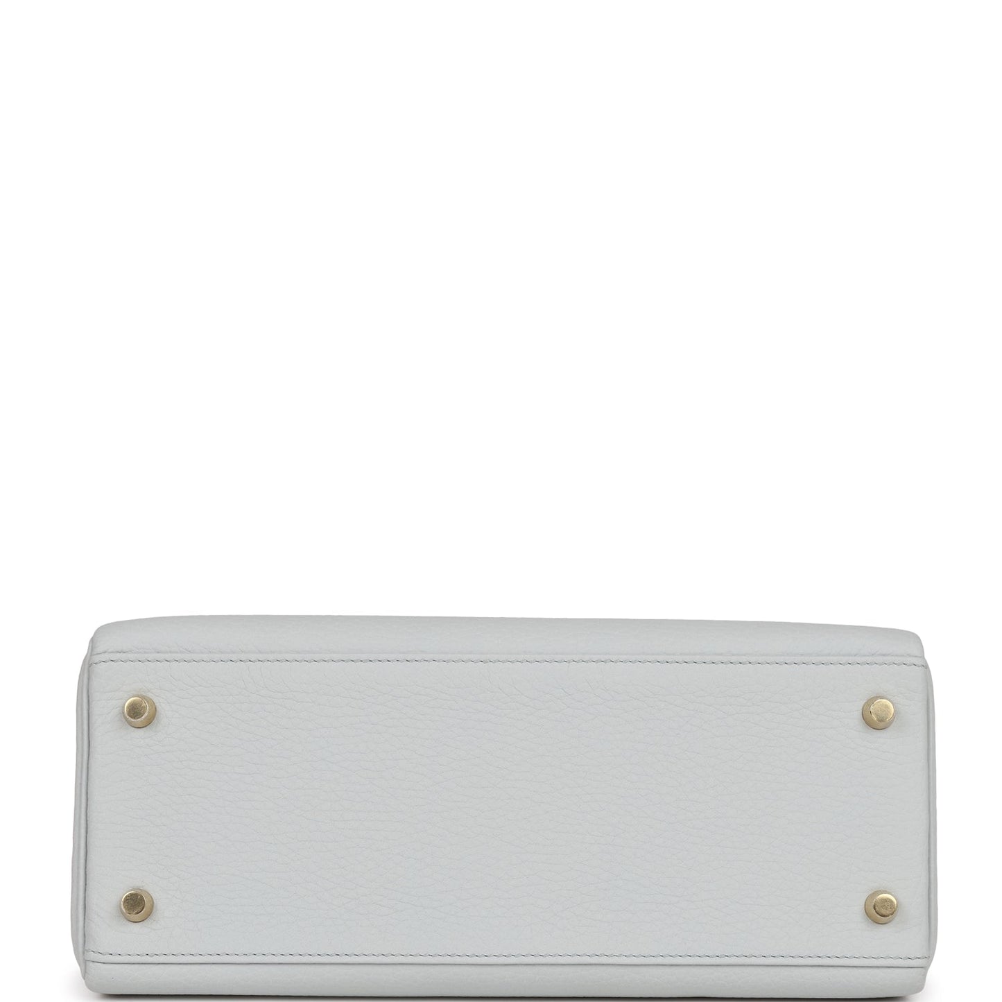 Hermes Kelly 28 Retourne Bleu Pale Clemence Gold Hardware