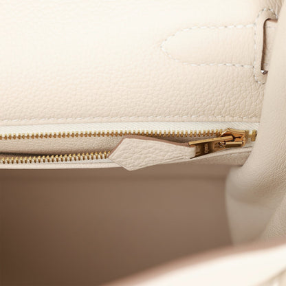 Hermes Kelly 32 Retourne Craie Togo Gold Hardware