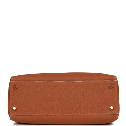 Hermes Kelly 32 Retourne Gold Togo Gold Hardware