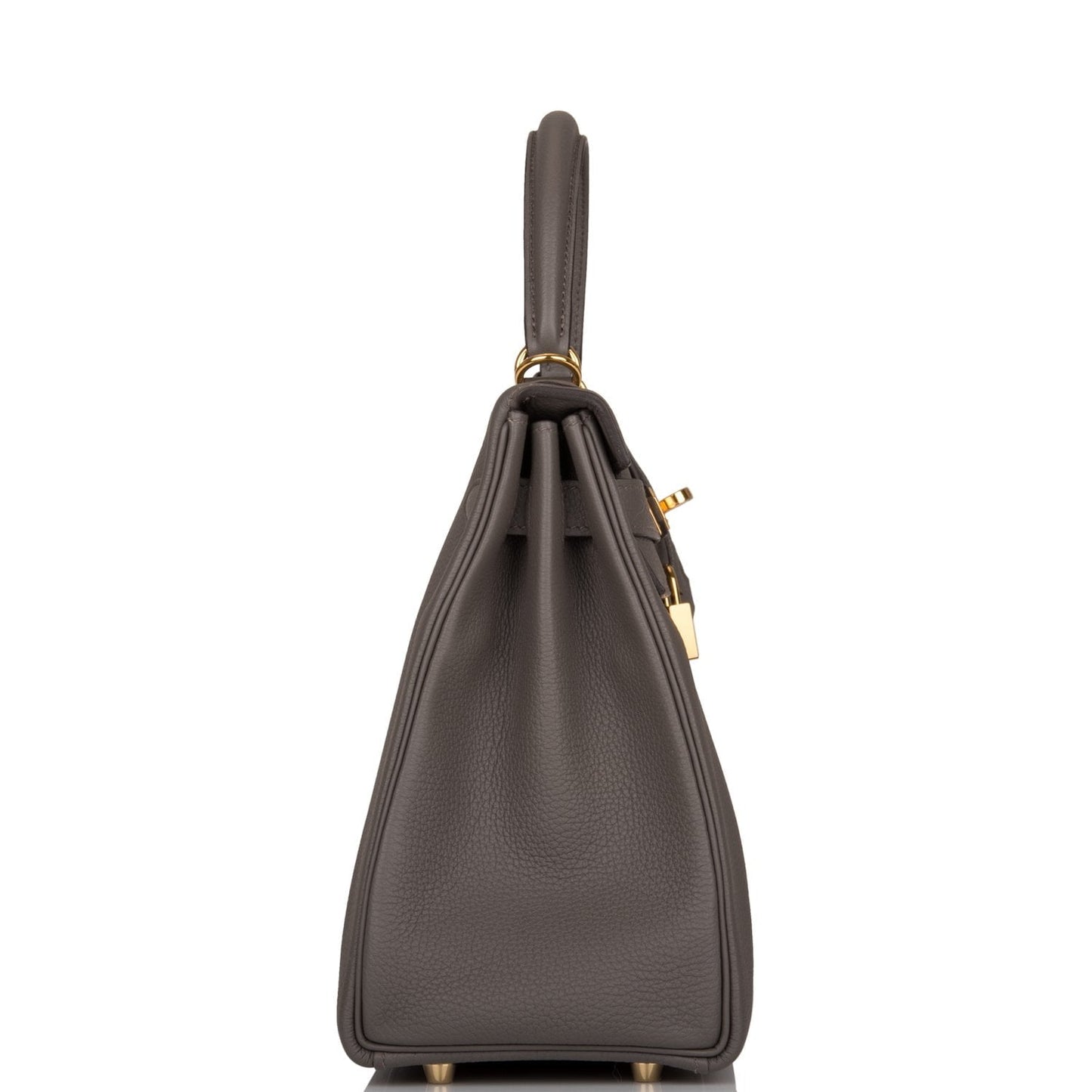Hermes Kelly 28 Retourne Etain Togo Gold Hardware