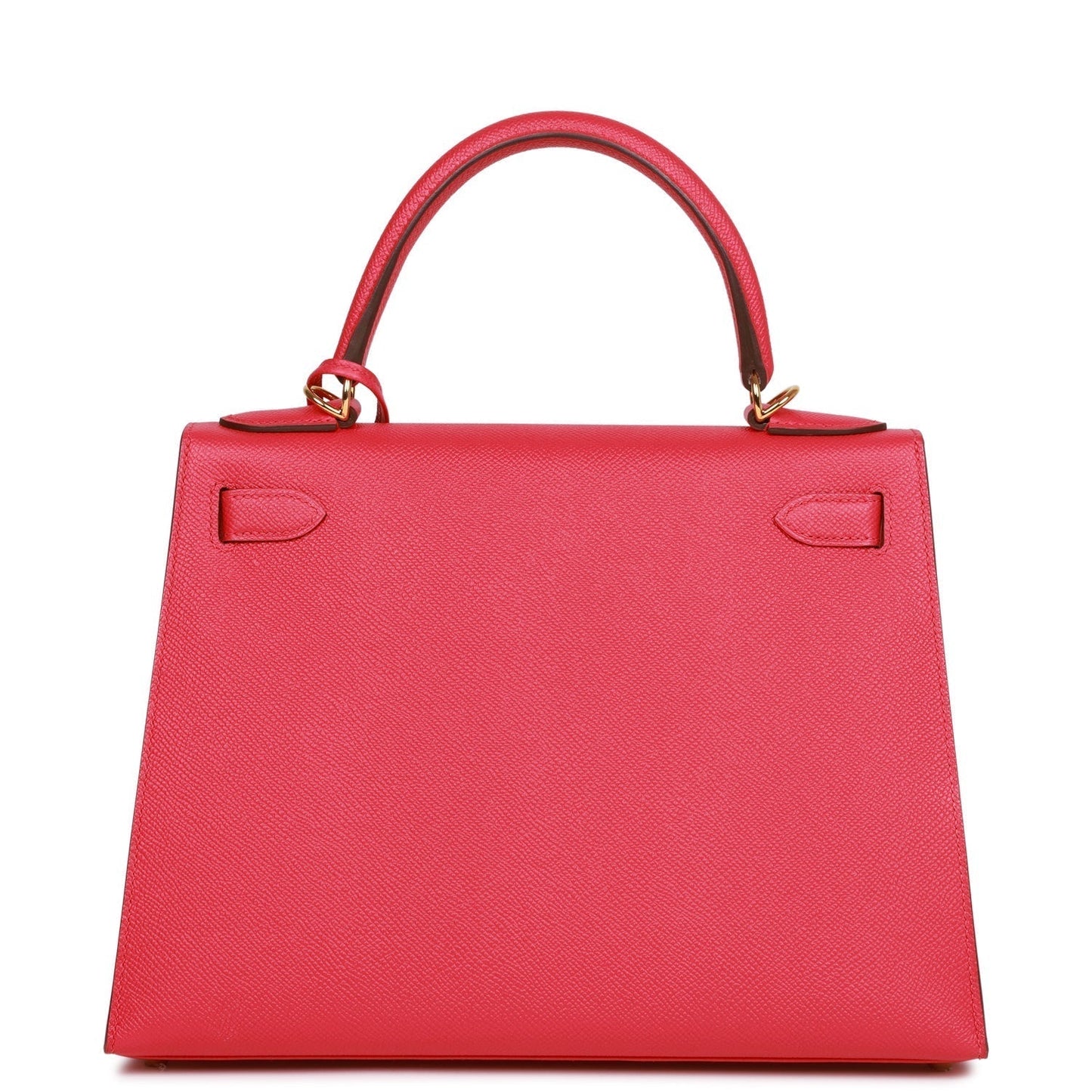 Hermes Kelly 28 Sellier Rose Extreme Epsom Gold Hardware