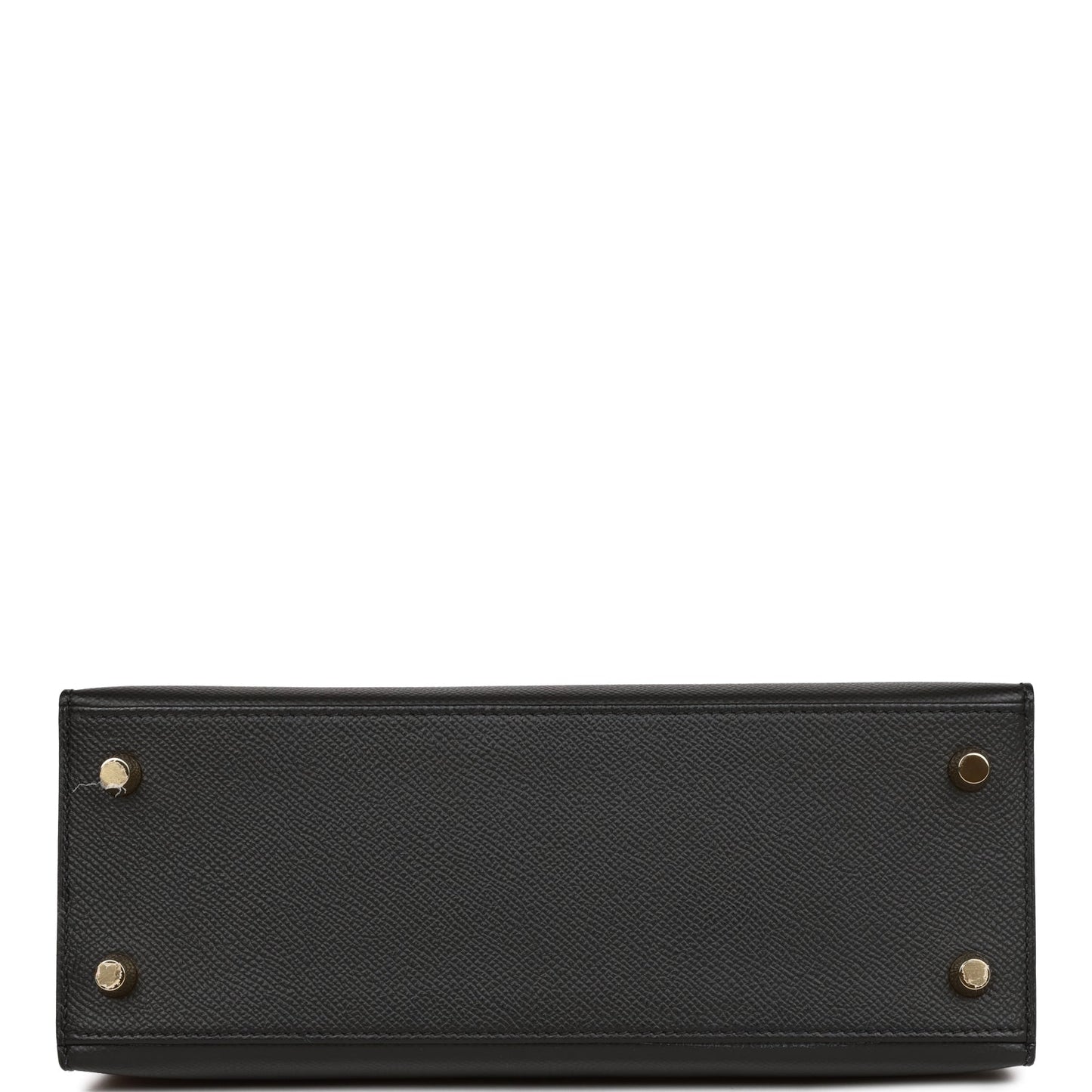 Hermes Kelly 25 Sellier Black Epsom  Gold Hardware