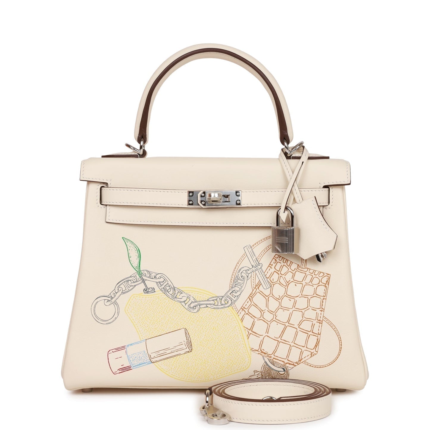 Hermes Kelly 25 Retourne In & Out Nata Swift Palladium Hardware