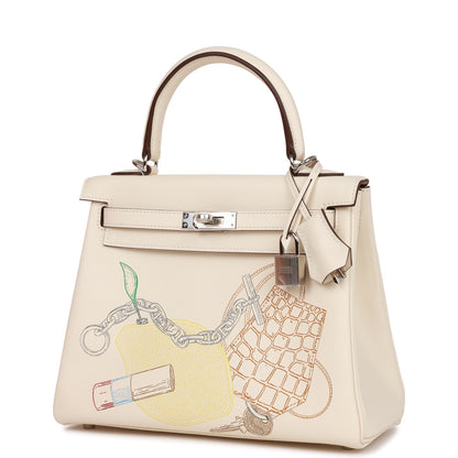 Hermes Kelly 25 Retourne In & Out Nata Swift Palladium Hardware