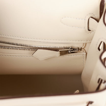 Hermes Kelly 25 Retourne In & Out Nata Swift Palladium Hardware