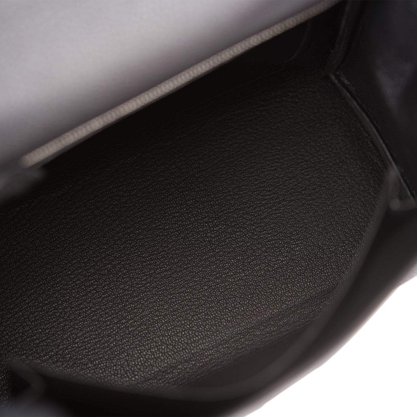 Hermes Kelly 25 Retourne Black Togo Palladium Hardware