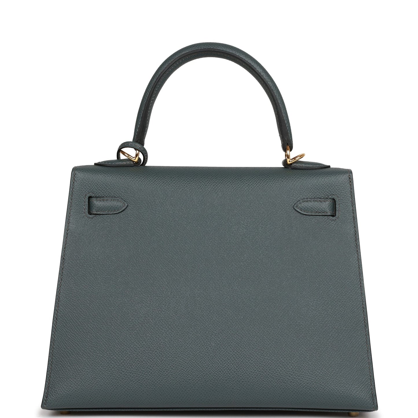 Hermes Kelly 25 Sellier Bleu Orage Epsom Gold Hardware
