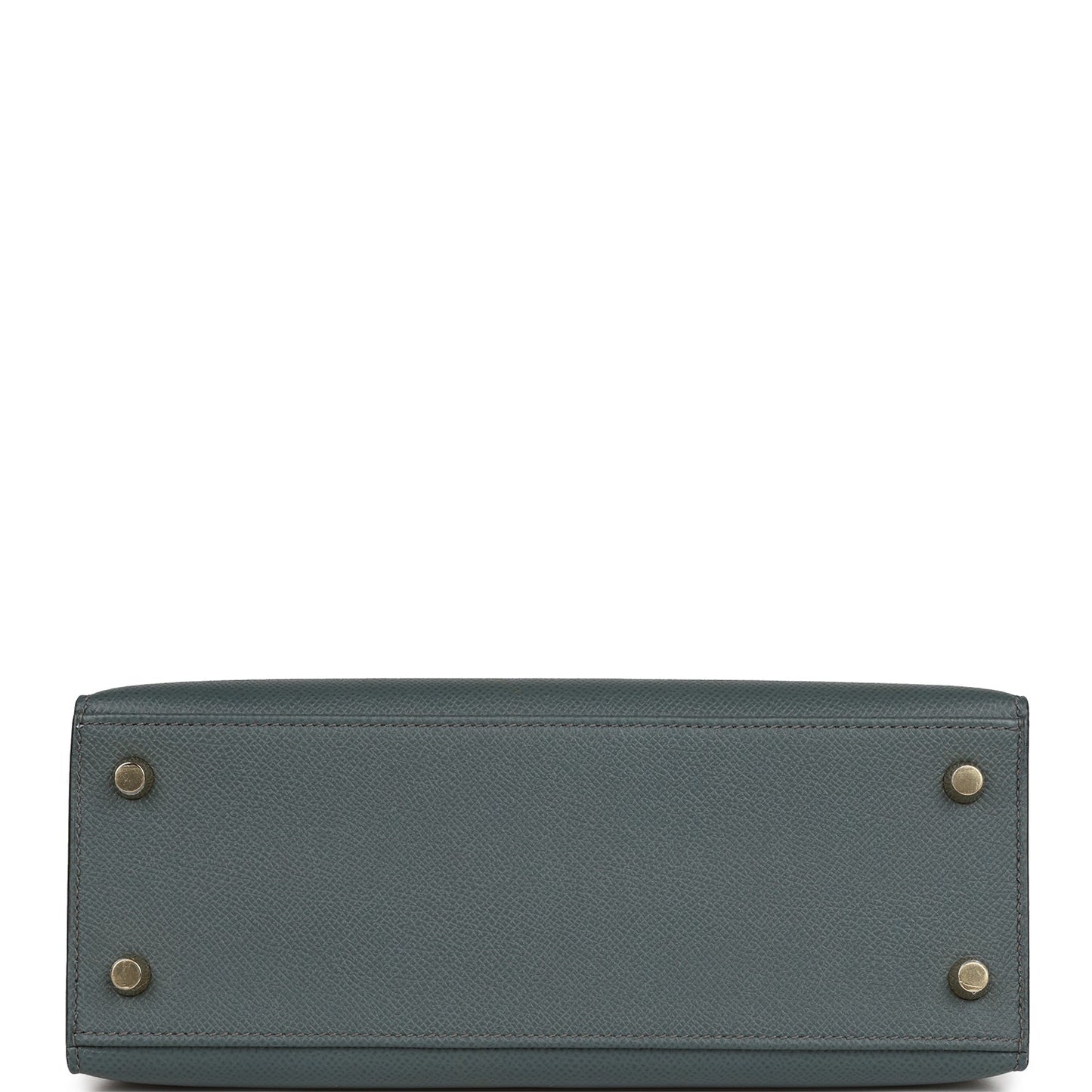 Hermes Kelly 25 Sellier Bleu Orage Epsom Gold Hardware