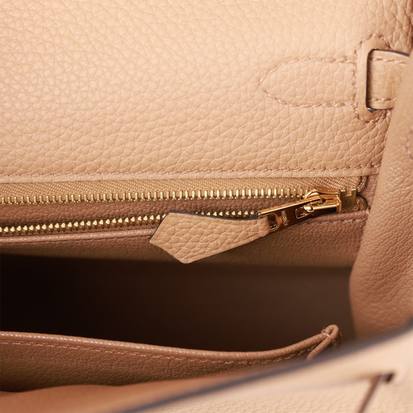 Hermes Kelly 25 Retourne Chai Togo Gold Hardware
