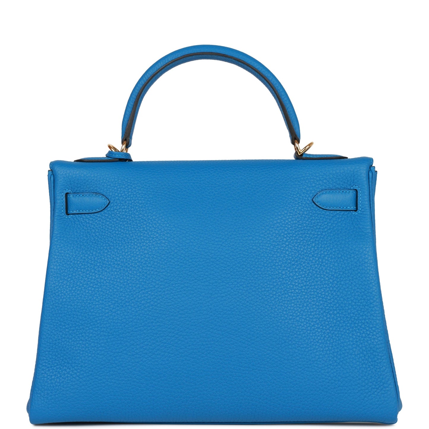 Hermes Kelly 32 Retourne Mykonos Clemence Gold Hardware