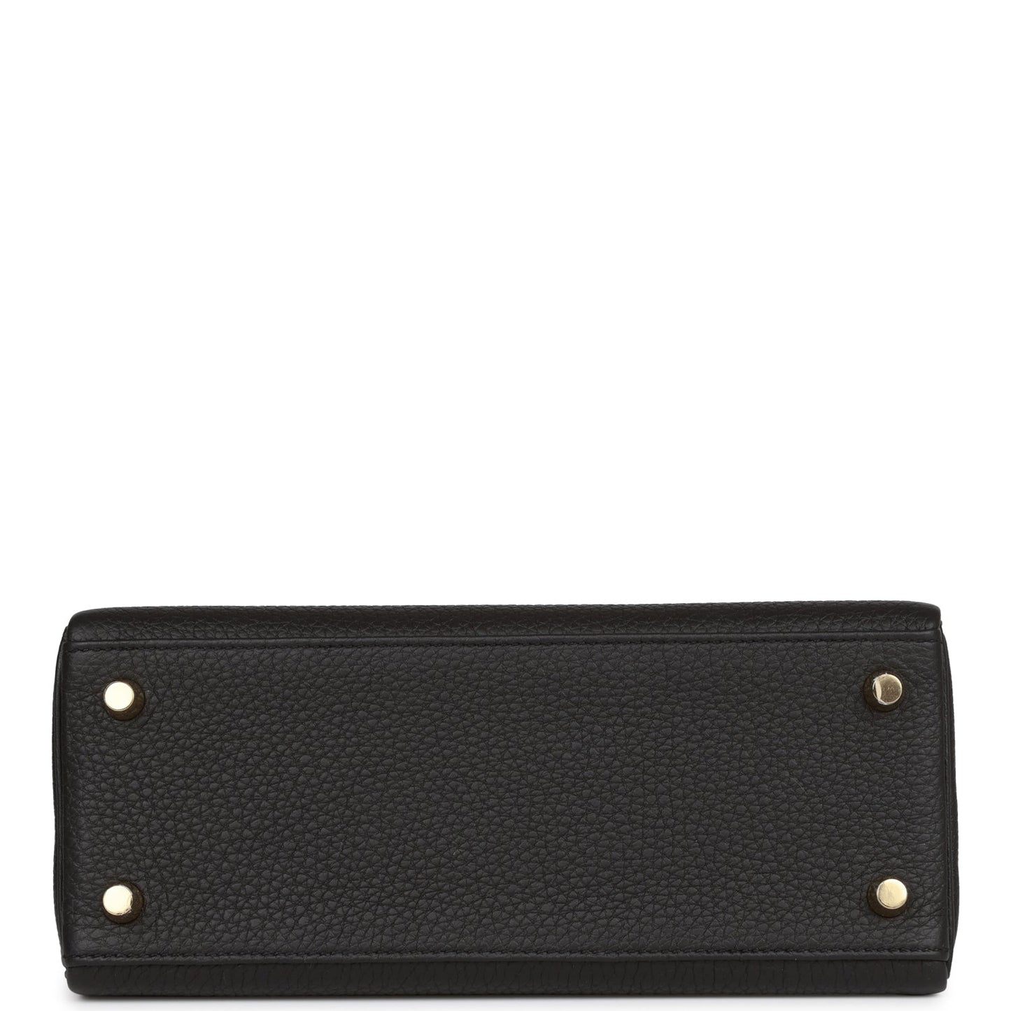 Hermes Kelly 25 Retourne Black Togo Gold Hardware