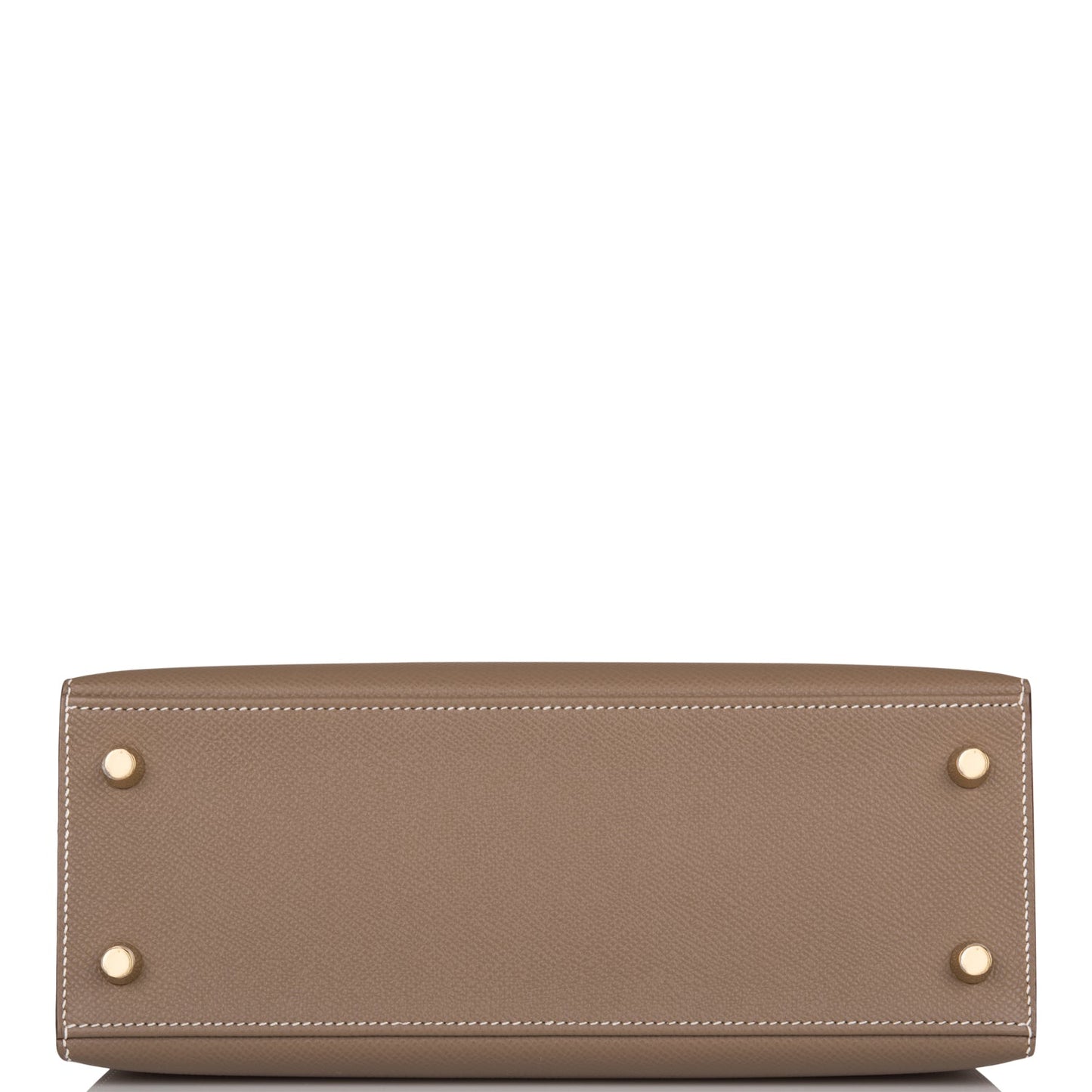 Hermes Kelly 25 Sellier Etoupe Epsom Gold Hardware