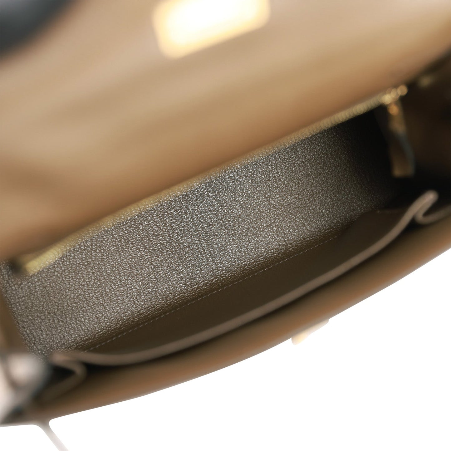 Hermes Kelly 25 Sellier Vert Olive Epsom Gold Hardware