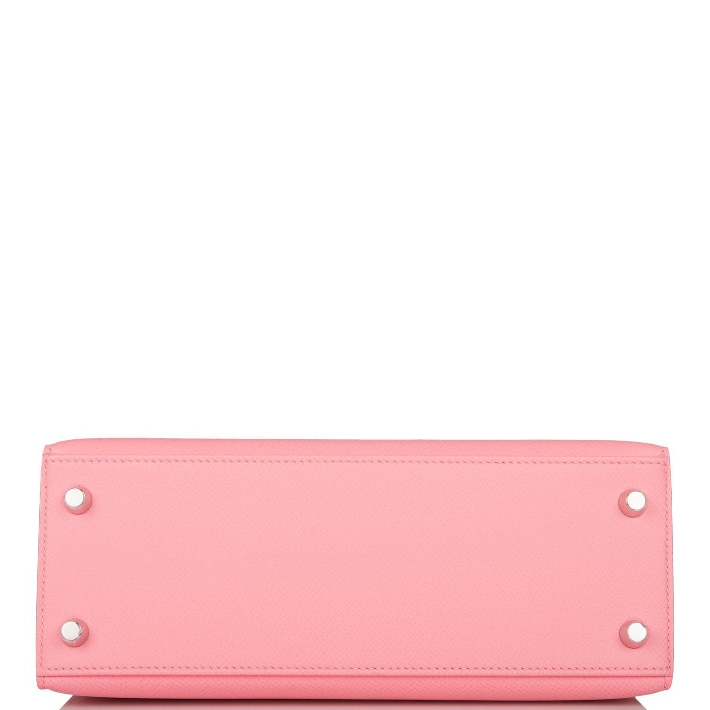 Hermes Kelly 25 Sellier Rose Confetti Epsom Palladium Hardware