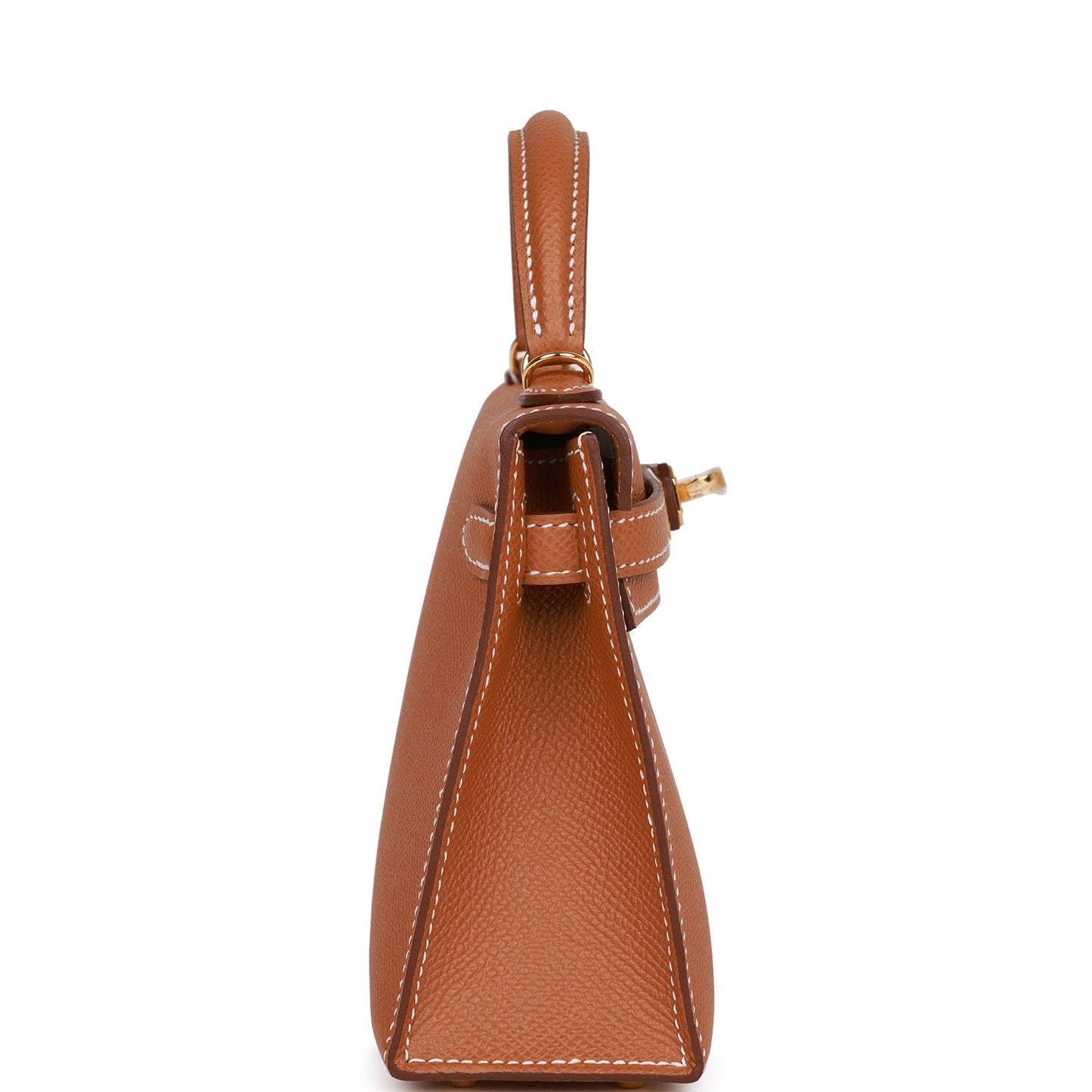 Hermes Kelly 20 Sellier Gold Epsom Gold Hardware