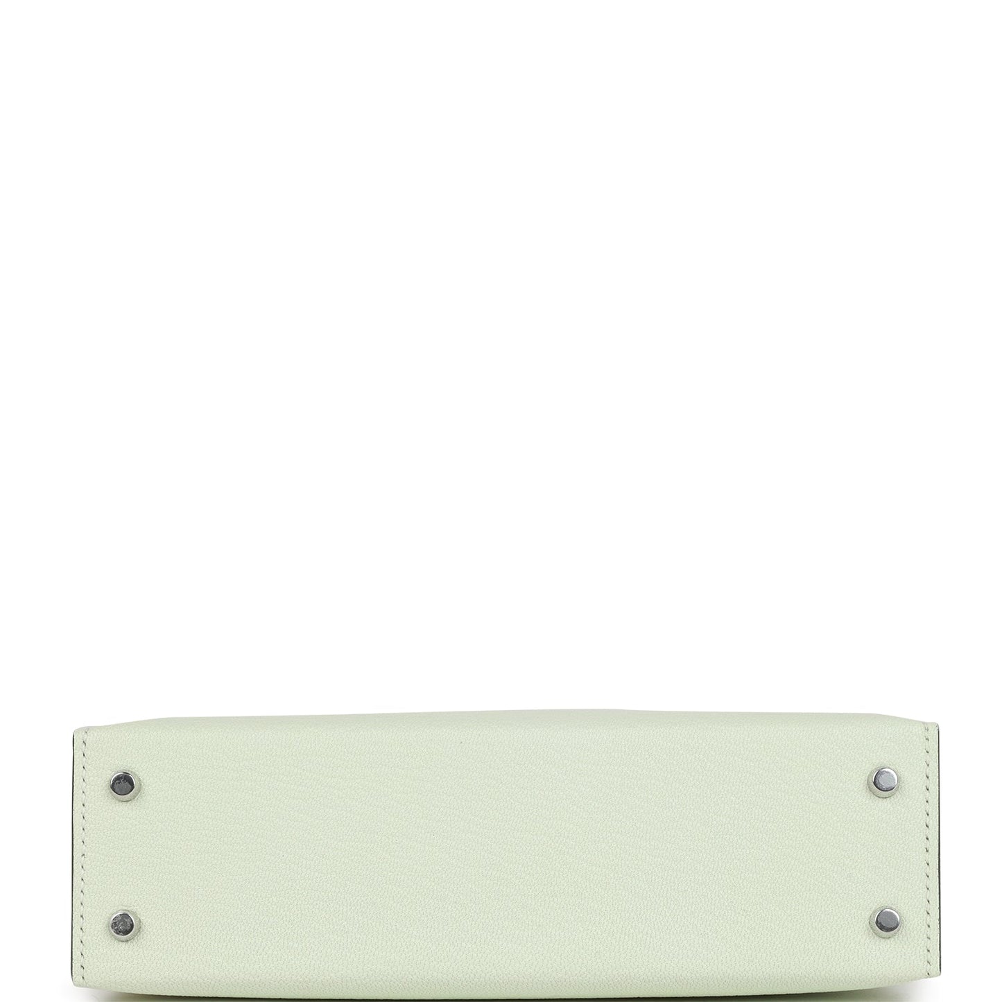 Hermes Kelly 20 Sellier Vert Fizz Chevre Palladium Hardware