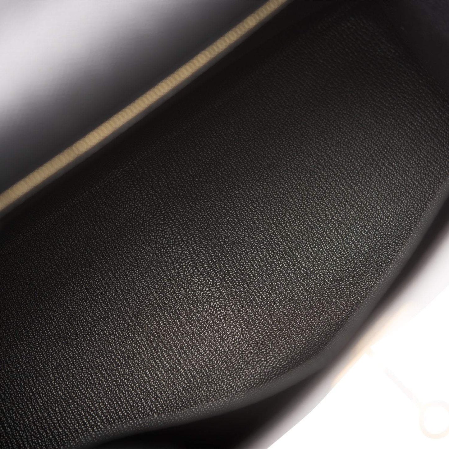 Hermes Kelly 28 Sellier Black Epsom Gold Hardware