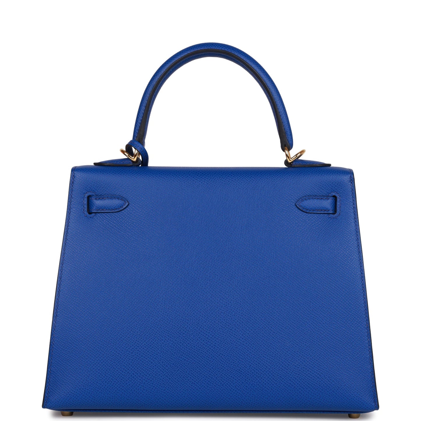Hermes Kelly 25 Sellier Bleu Royal Epsom Gold Hardware