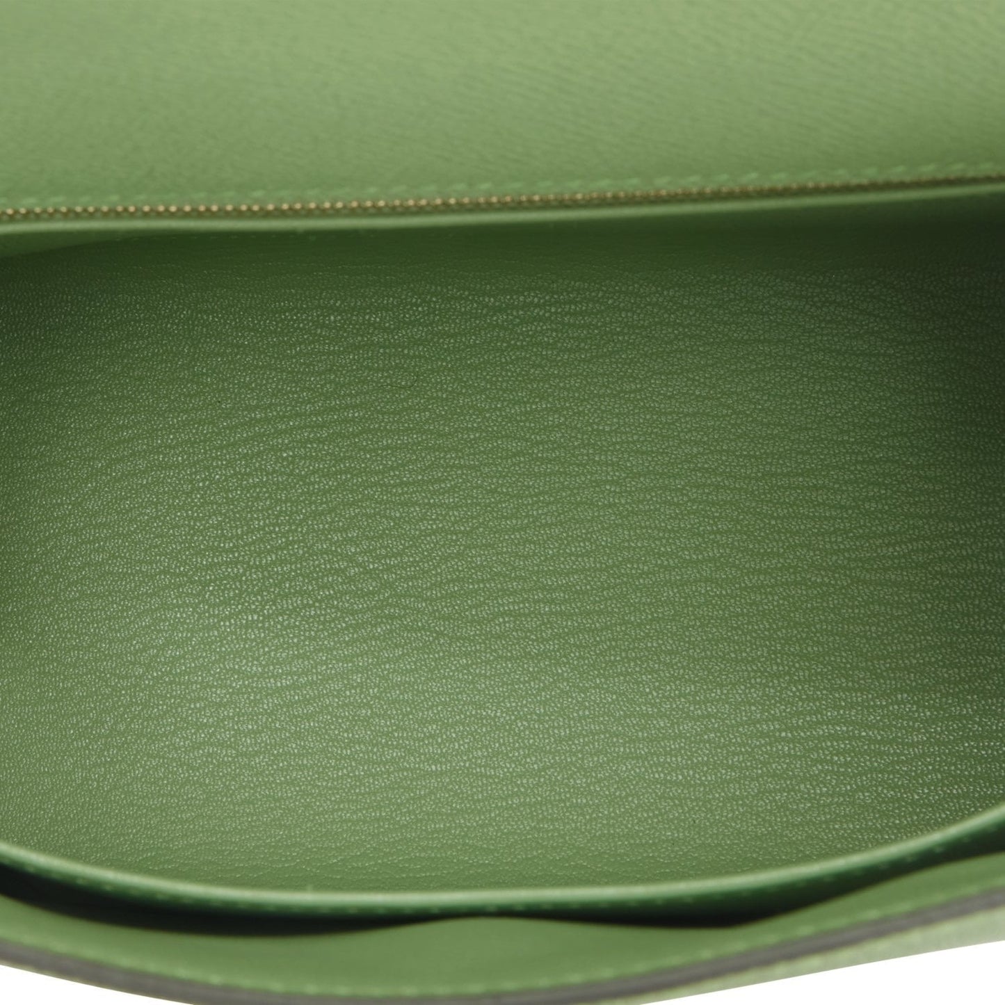 Hermes Kelly 25 Sellier Vert Criquet Epsom Gold Hardware