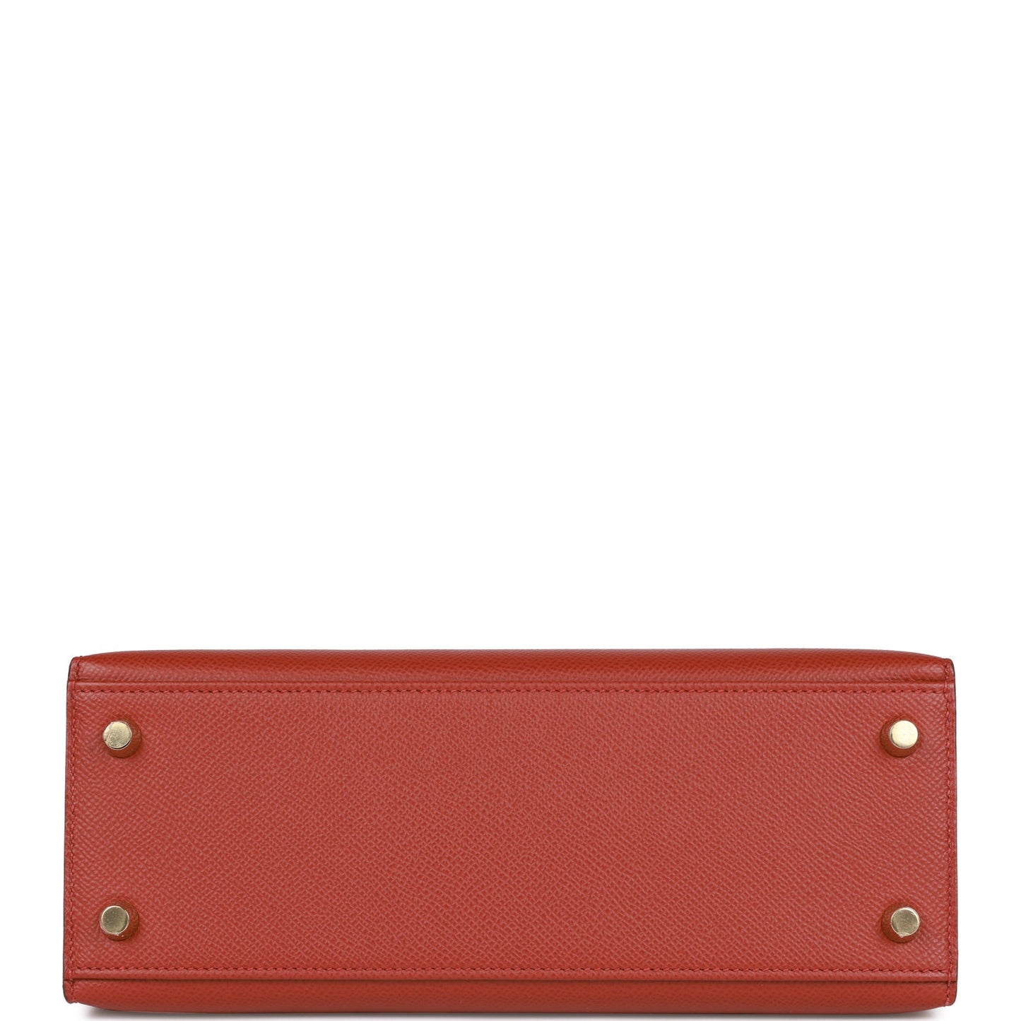 Hermes Kelly 25 Sellier Rouge Venetian Epsom Gold Hardware