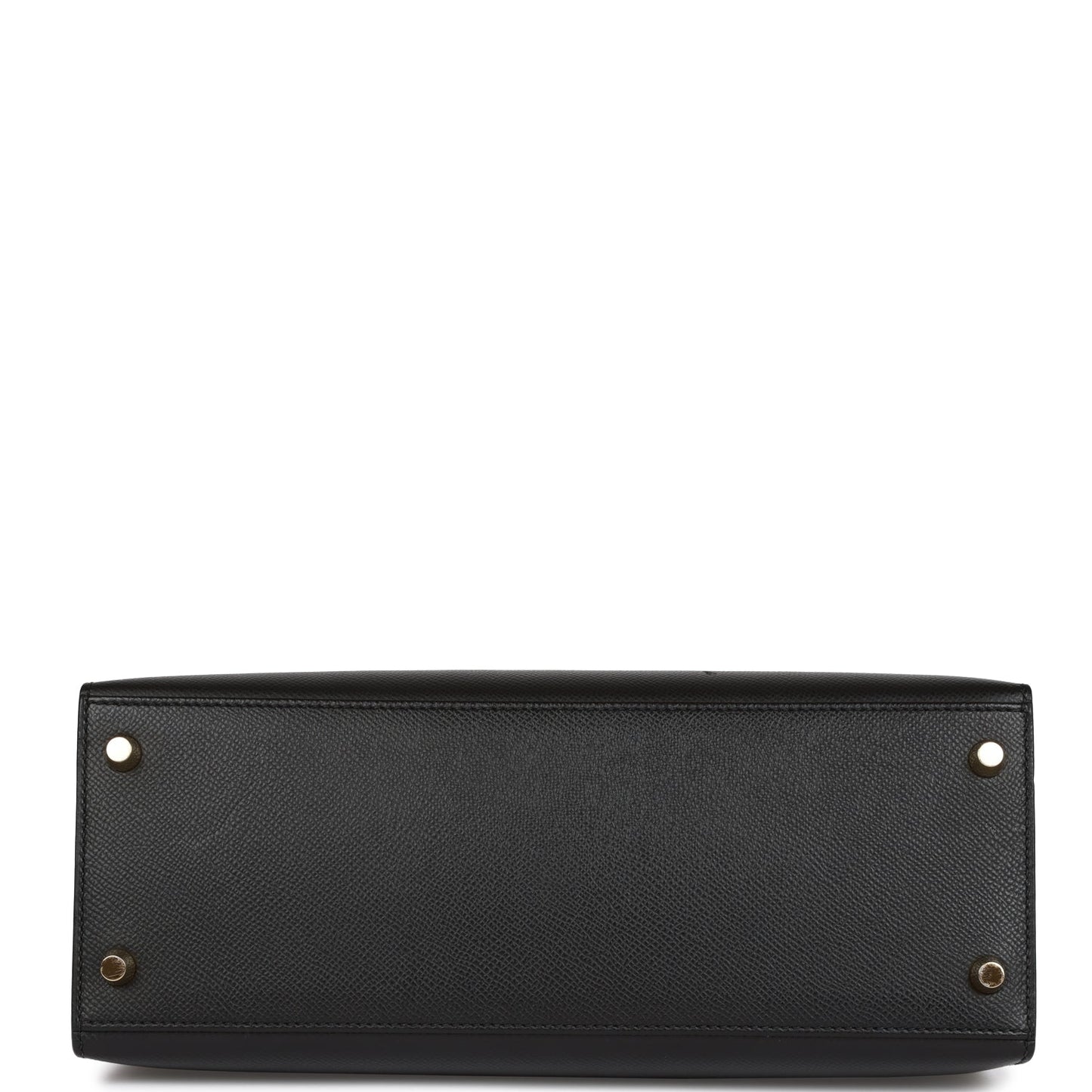 Hermes Kelly 28 Sellier Black Epsom Gold Hardware