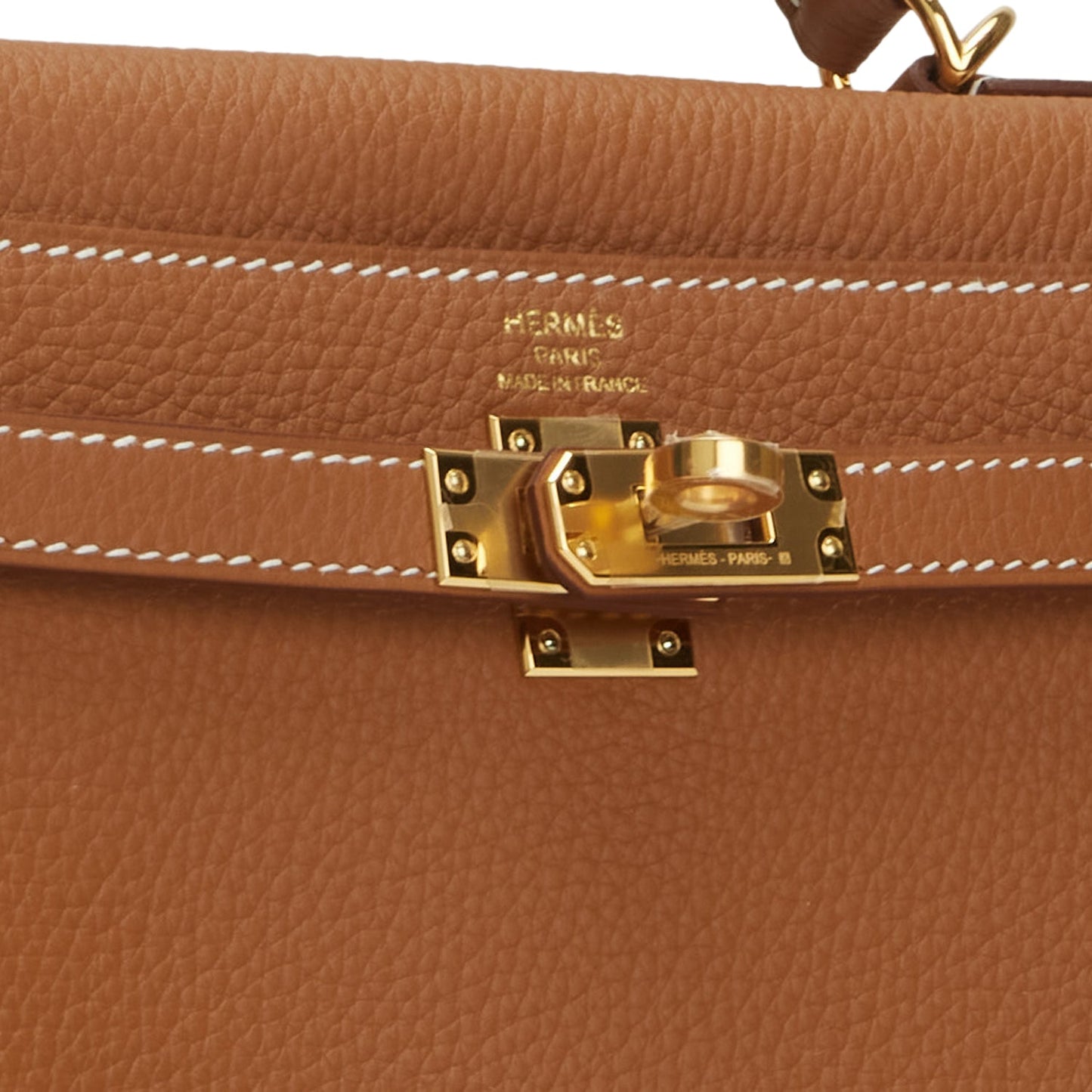 Hermes Kelly 25 Retourne Gold Togo Gold Hardware