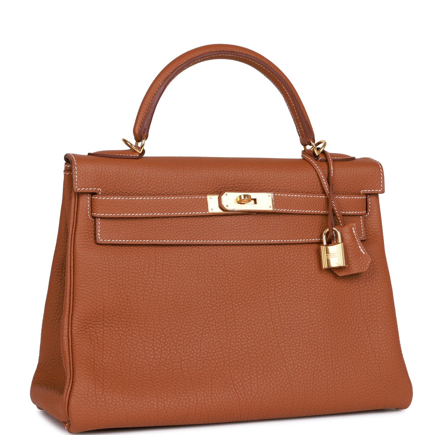 Hermes Kelly 32 Retourne Gold Togo Gold Hardware