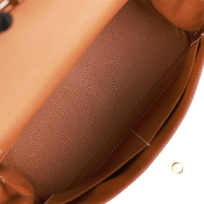 Hermes Kelly 32 Retourne Gold Togo Gold Hardware