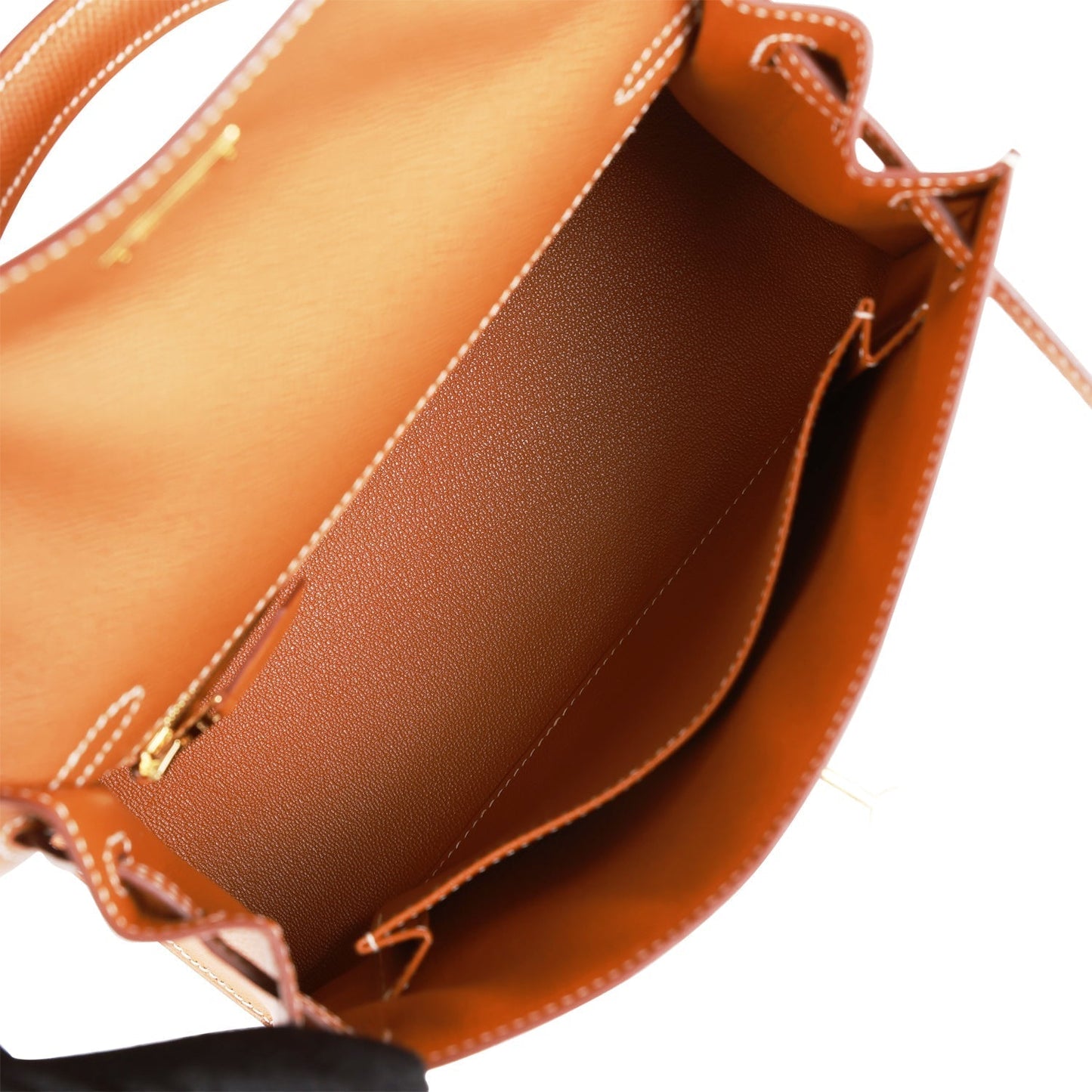 Hermes Kelly 25 Sellier Gold Epsom Gold Hardware