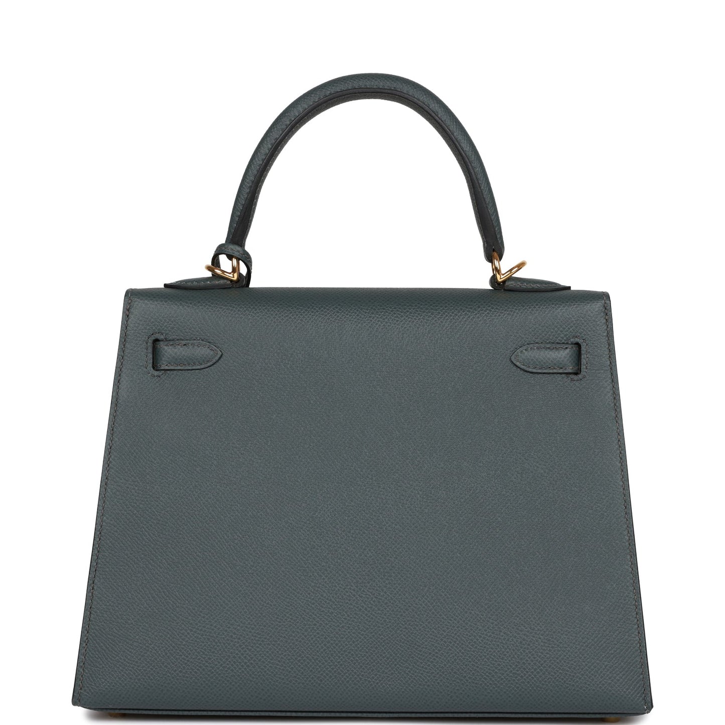 Hermes Kelly 25 Sellier Bleu Orage Epsom Gold Hardware