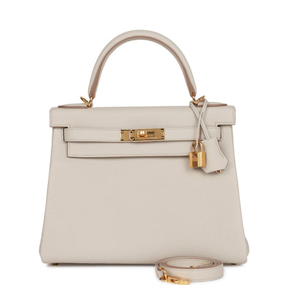 Hermes Kelly 28 Retourne Beton Togo Gold Hardware