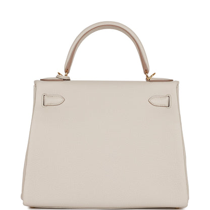 Hermes Kelly 28 Retourne Beton Togo Gold Hardware