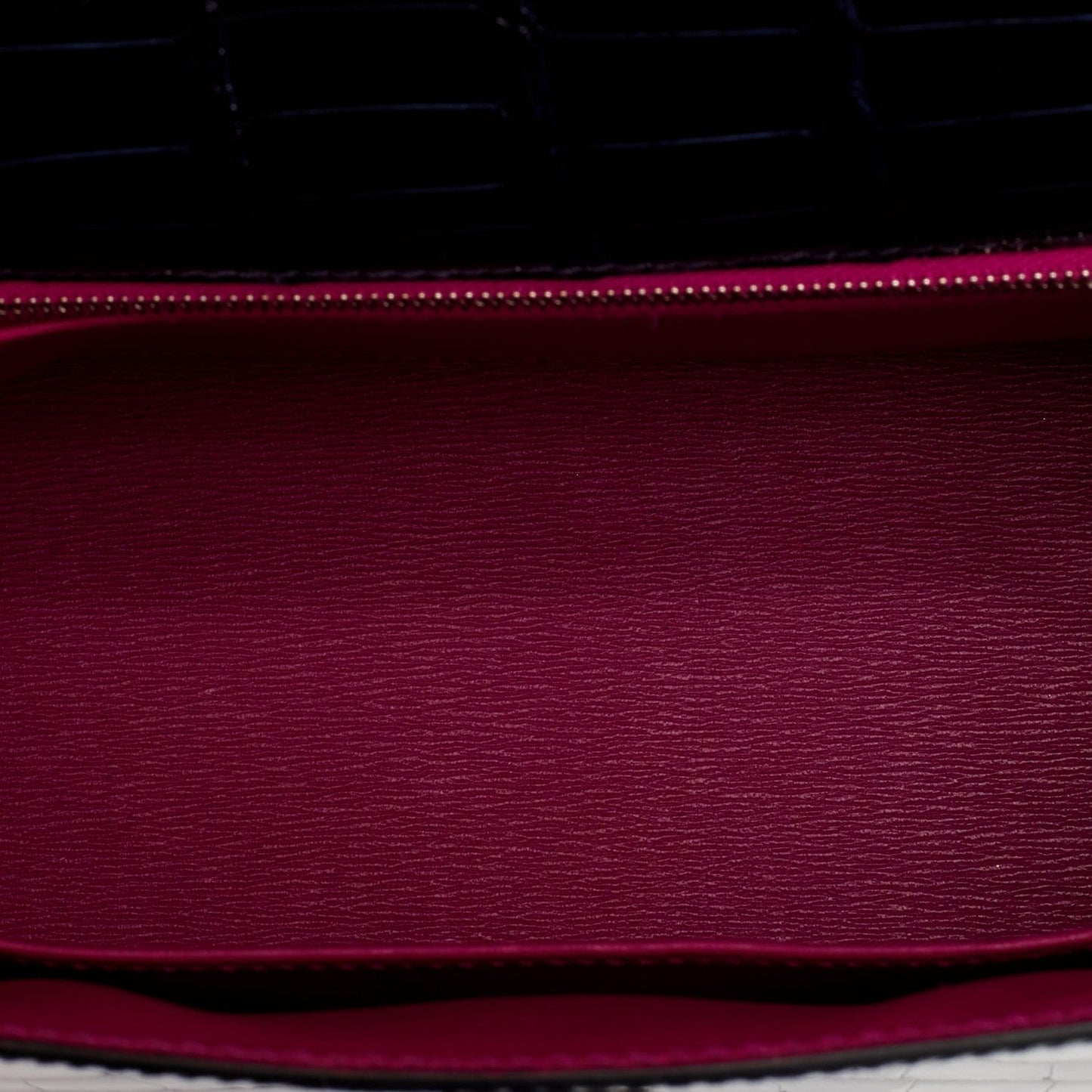 Hermes Kelly 25 Sellier Bleu Marine Verso Shiny Alligator Palladium Hardware
