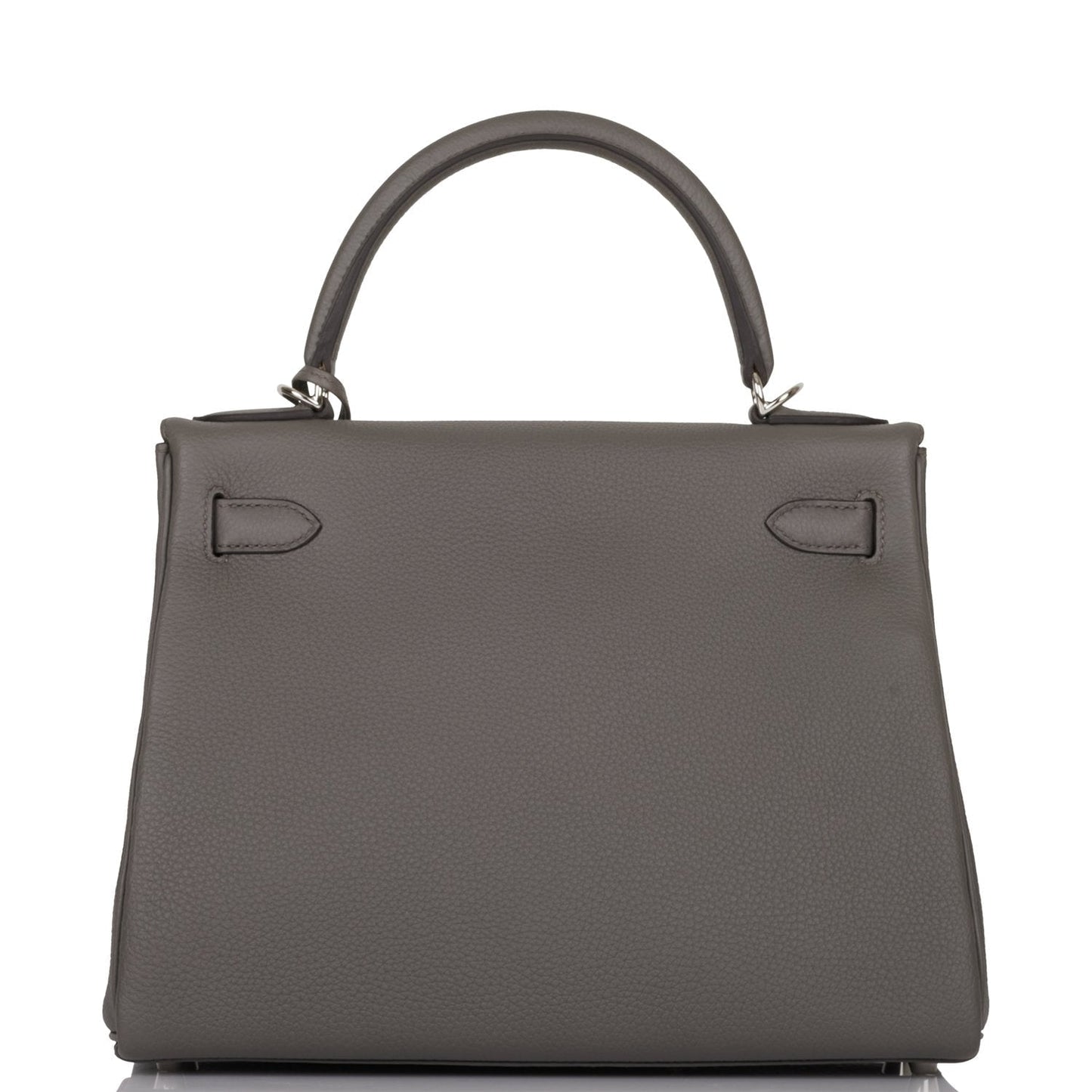 Hermes Kelly 28 Retourne Etain Togo Palladium Hardware