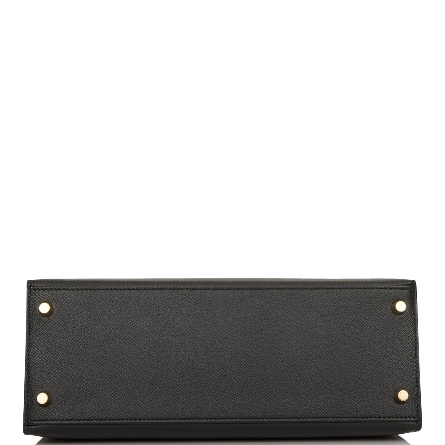 Hermes Kelly 28 Sellier Black Epsom Gold Hardware