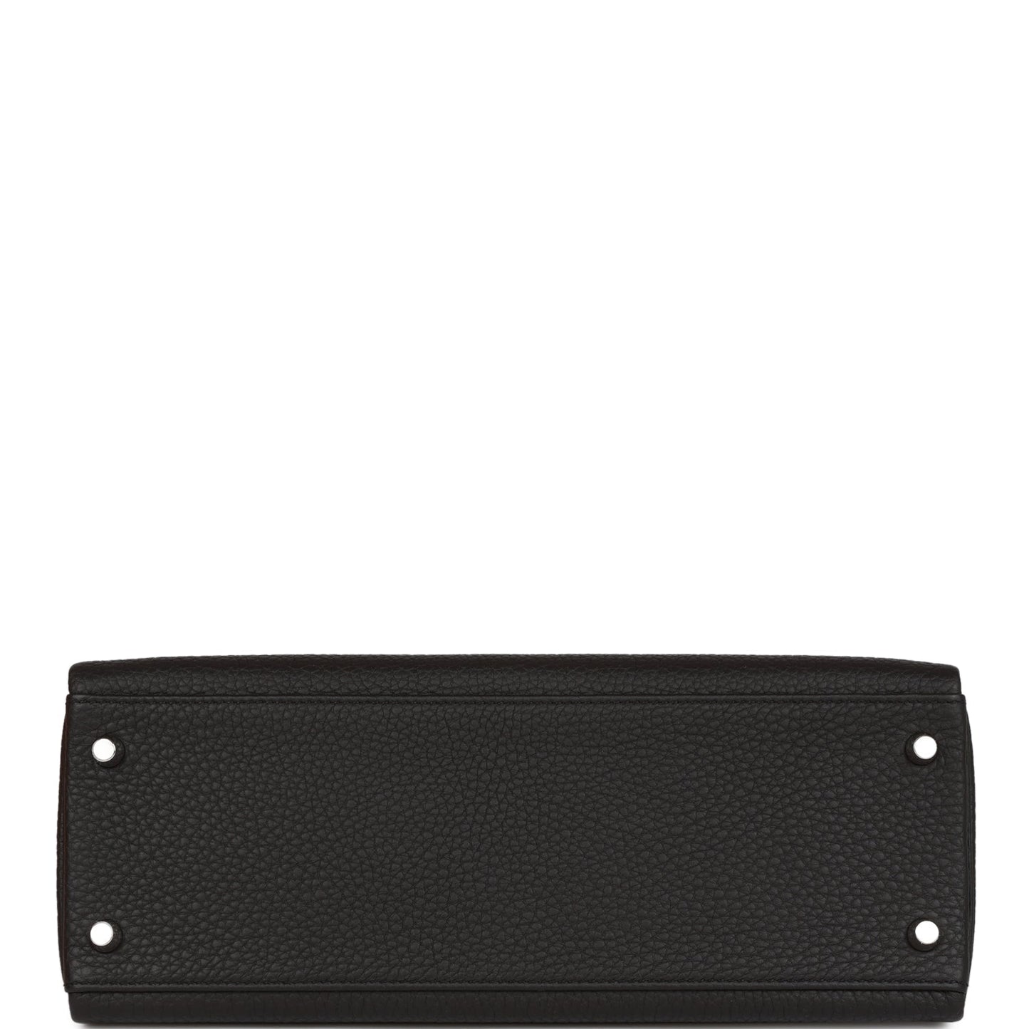Hermes Kelly 32cm Retourne Black Togo Palladium Hardware