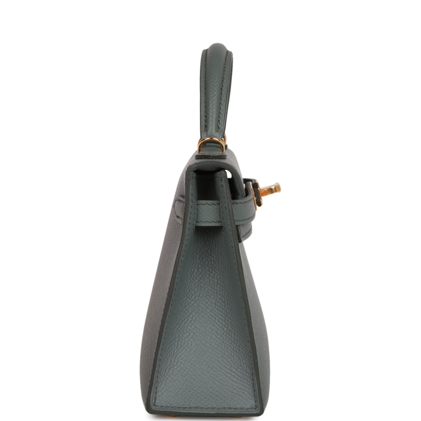 Hermes Kelly 20 Sellier Vert Amande Epsom Gold Hardware