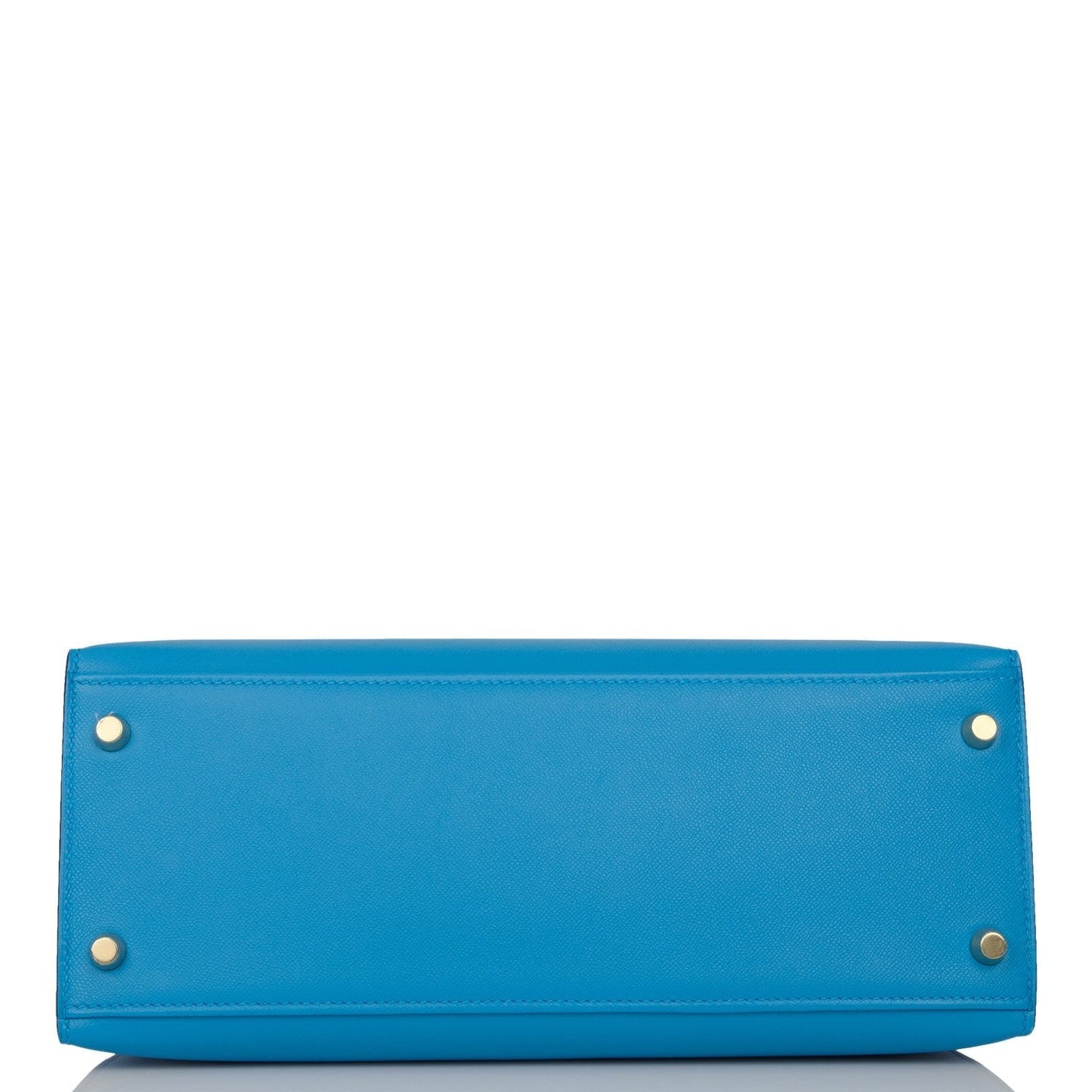 Hermes Kelly 28 Sellier Bleu Frida Epsom Gold Hardware