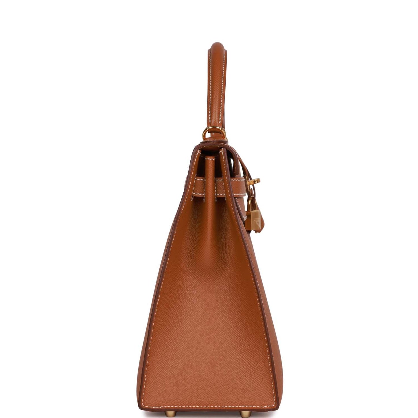 Hermes Kelly 32 Sellier Gold Epsom Gold Hardware