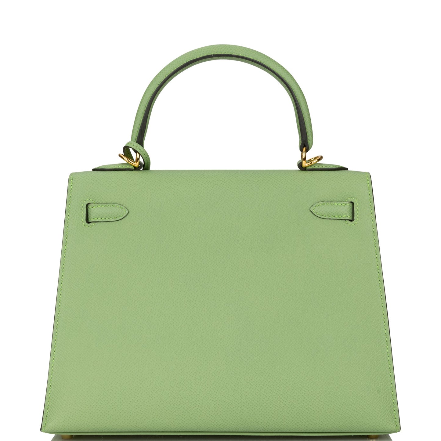 Hermes Kelly 25 Sellier Vert Criquet Epsom Gold Hardware