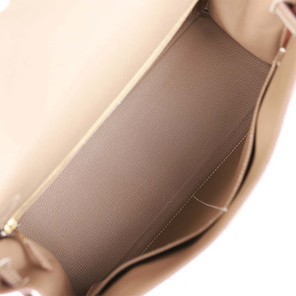 Hermes Kelly 32 Retourne Etoupe Togo Gold Hardware
