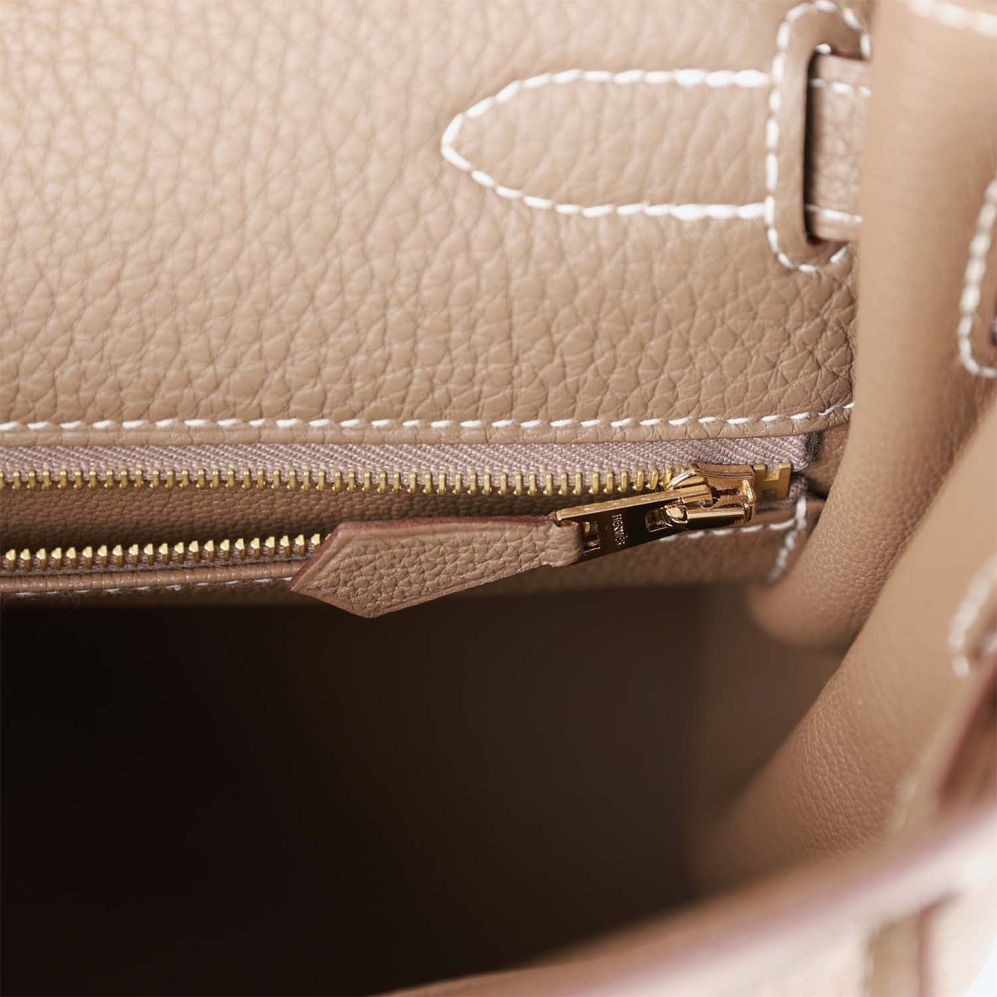 Hermes Kelly 32 Retourne Etoupe Togo Gold Hardware